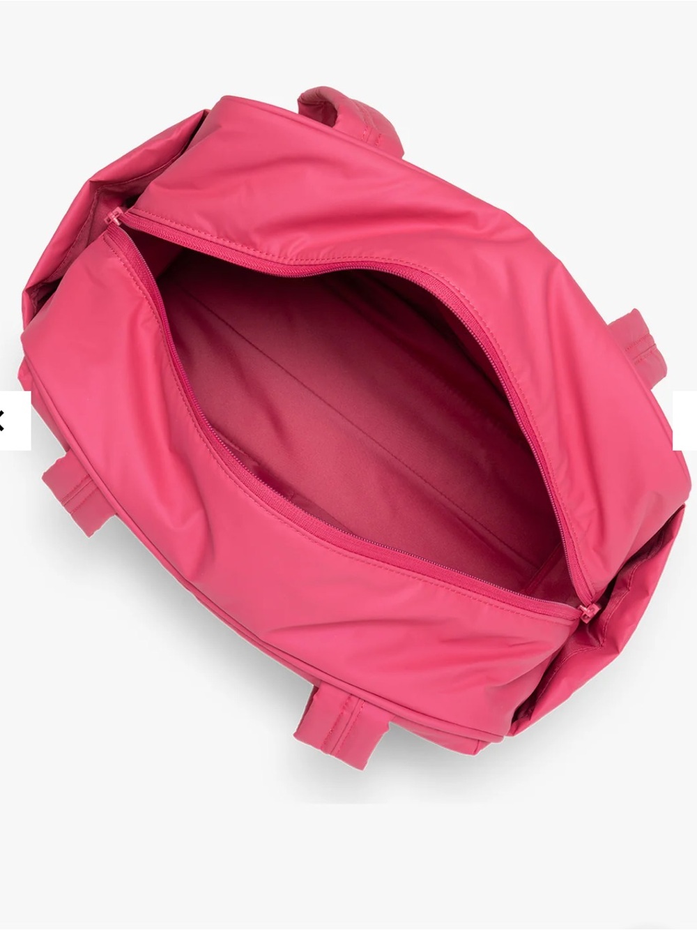 CALPAK Luka Mini Duffel in Dragonfruit Pink Limited Viral Travel Bag Luggage NWT - Picture 5 of 6